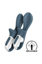 Satisfyer - Air Pump Booty 2 Inflatable Anal Vibrator - Black - Stag Shop