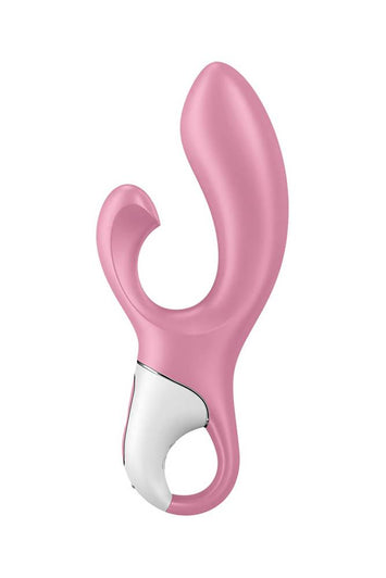 Satisfyer - Air Pump Bunny 2 Inflatable Rabbit Vibrator - Pink - Stag Shop