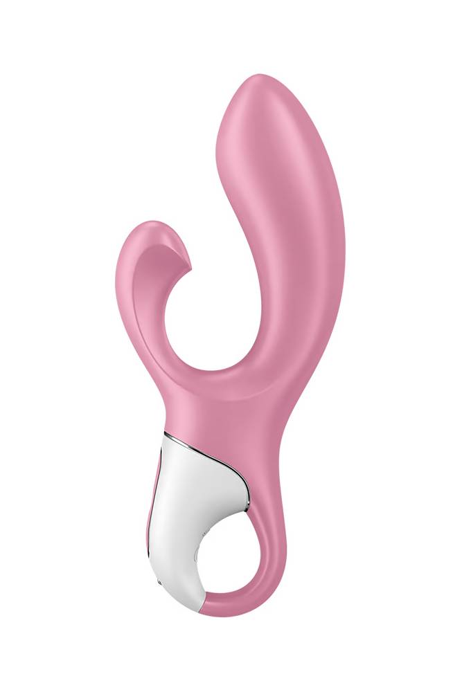 Satisfyer - Air Pump Bunny 2 Inflatable Rabbit Vibrator - Pink - Stag Shop