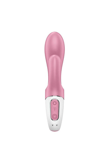 Satisfyer - Air Pump Bunny 2 Inflatable Rabbit Vibrator - Pink - Stag Shop