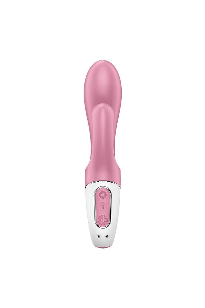 Satisfyer - Air Pump Bunny 2 Inflatable Rabbit Vibrator - Pink - Stag Shop