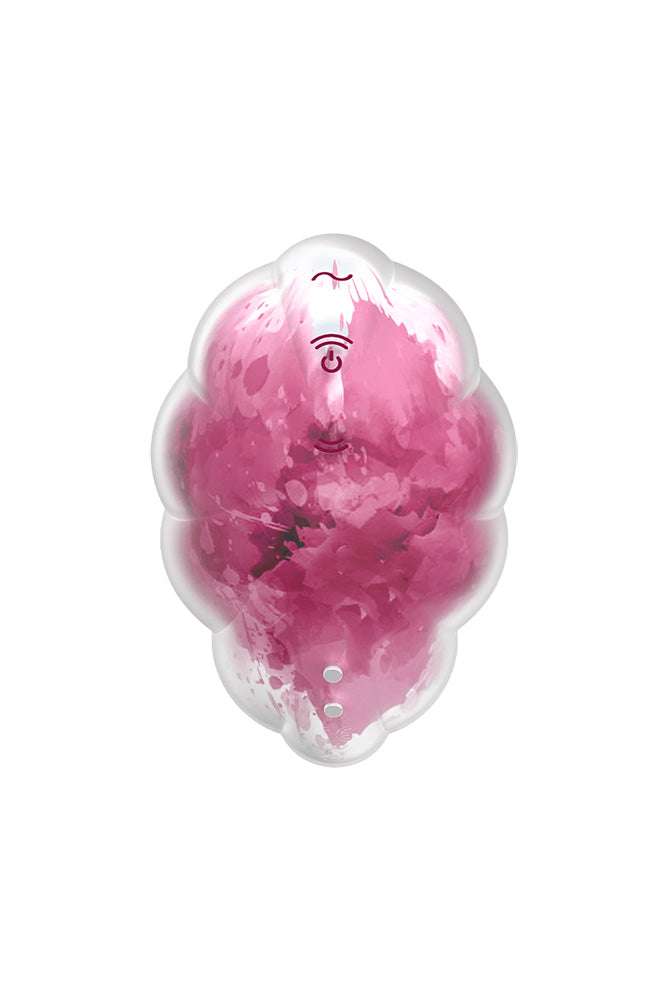 Satisfyer - Cloud Dancer Air Pulse Vibrator - White/Pink - Stag Shop