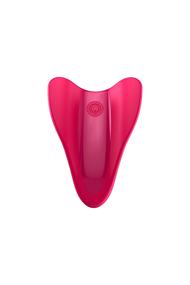 Satisfyer - High Fly - Silicone Finger Vibrator - Red - Stag Shop