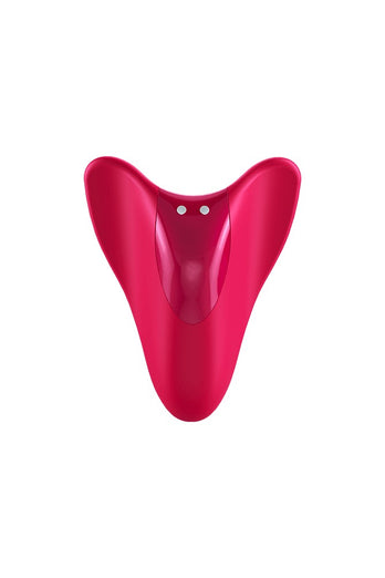 Satisfyer - High Fly - Silicone Finger Vibrator - Red - Stag Shop