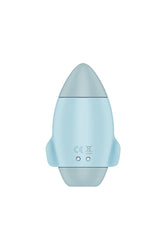 Satisfyer - Mission Control Air Pulse Clitoral Stimulator With Vibration - Blue - Stag Shop