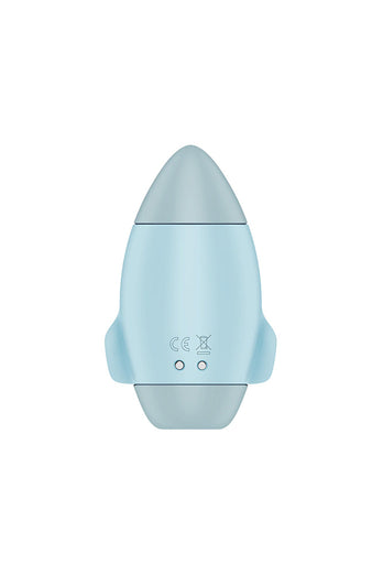 Satisfyer - Mission Control Air Pulse Clitoral Stimulator With Vibration - Blue - Stag Shop