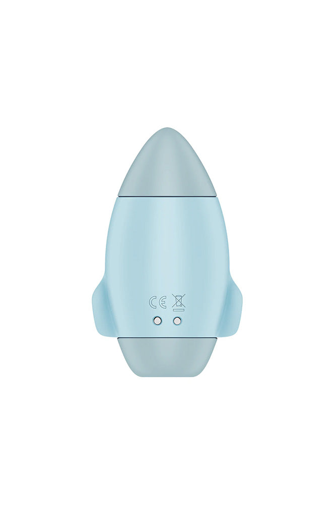 Satisfyer - Mission Control Air Pulse Clitoral Stimulator With Vibration - Blue - Stag Shop