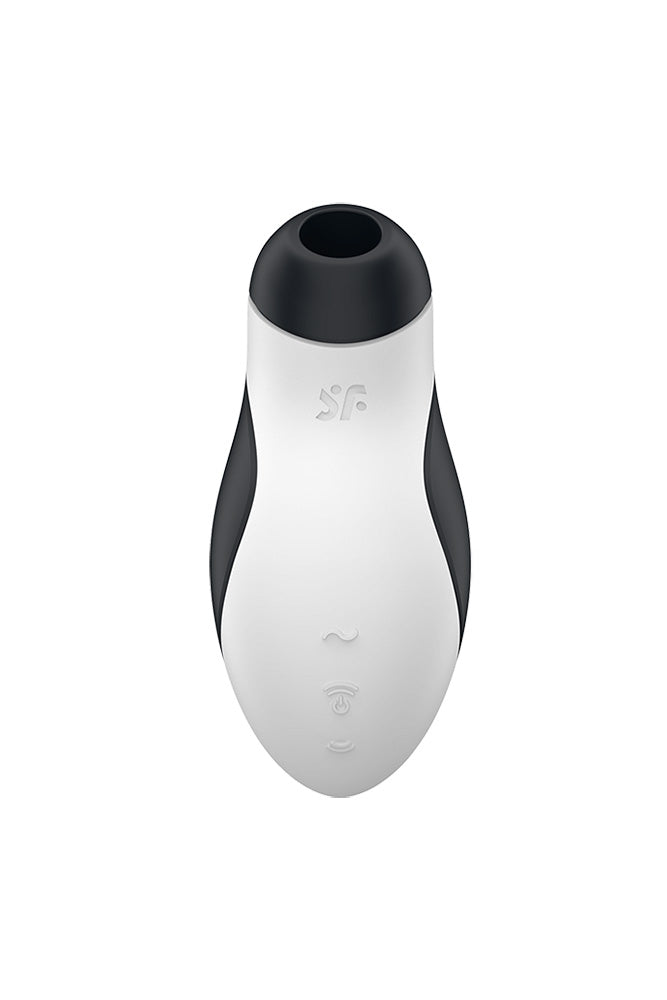Satisfyer - Orca Air Pulse Clitoral Stimulator with Vibration - Black/White - Stag Shop