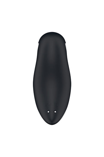 Satisfyer - Orca Air Pulse Clitoral Stimulator with Vibration - Black/White - Stag Shop