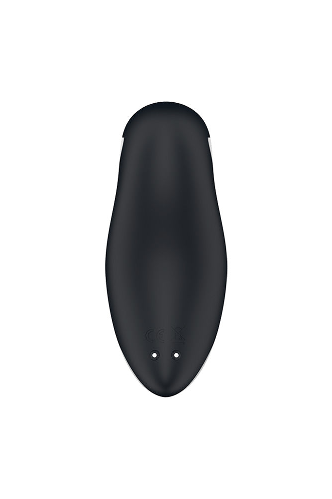 Satisfyer - Orca Air Pulse Clitoral Stimulator with Vibration - Black/White - Stag Shop