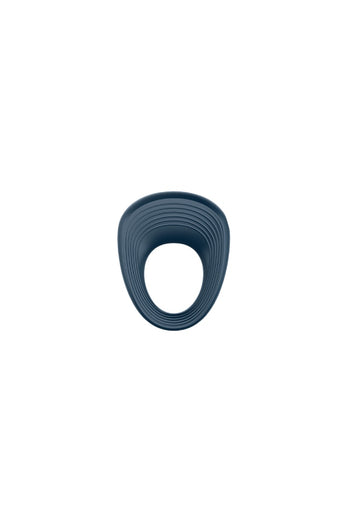Satisfyer - Power Ring Vibrating Cock Ring - Navy - Stag Shop