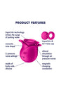 Satisfyer - Pro 2 Modern Blossom Air Pulse Stimulator - Pink - Stag Shop