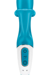Satisfyer - Embrace Me Rabbit Vibrator - Turquoise - Stag Shop