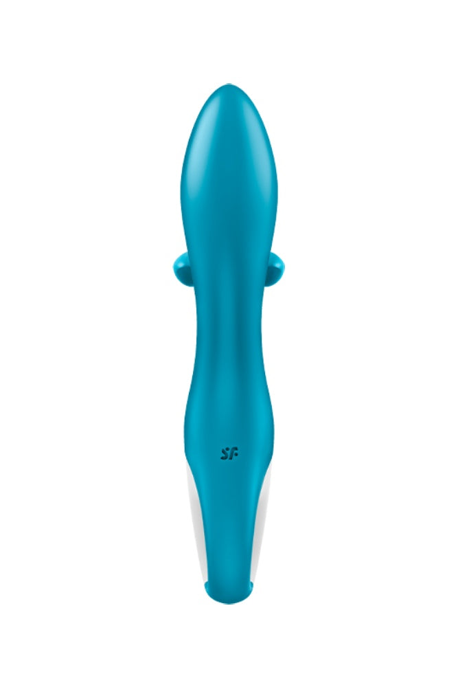 Satisfyer - Embrace Me Rabbit Vibrator - Turquoise - Stag Shop