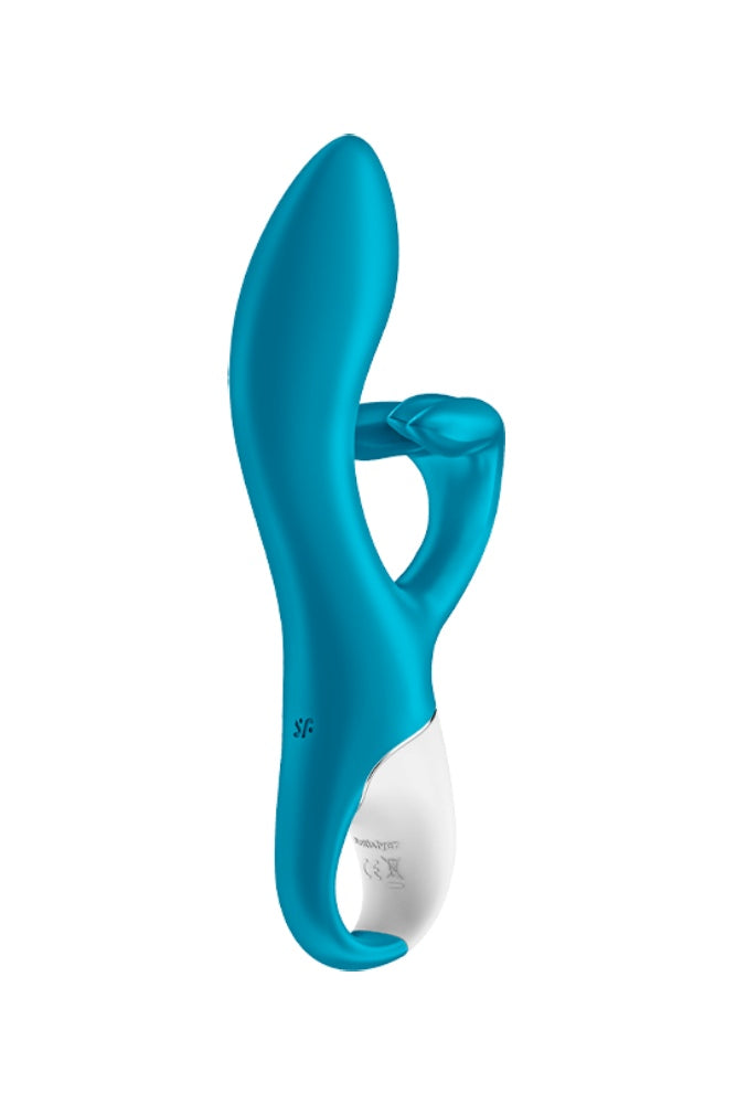 Satisfyer - Embrace Me Rabbit Vibrator - Turquoise - Stag Shop