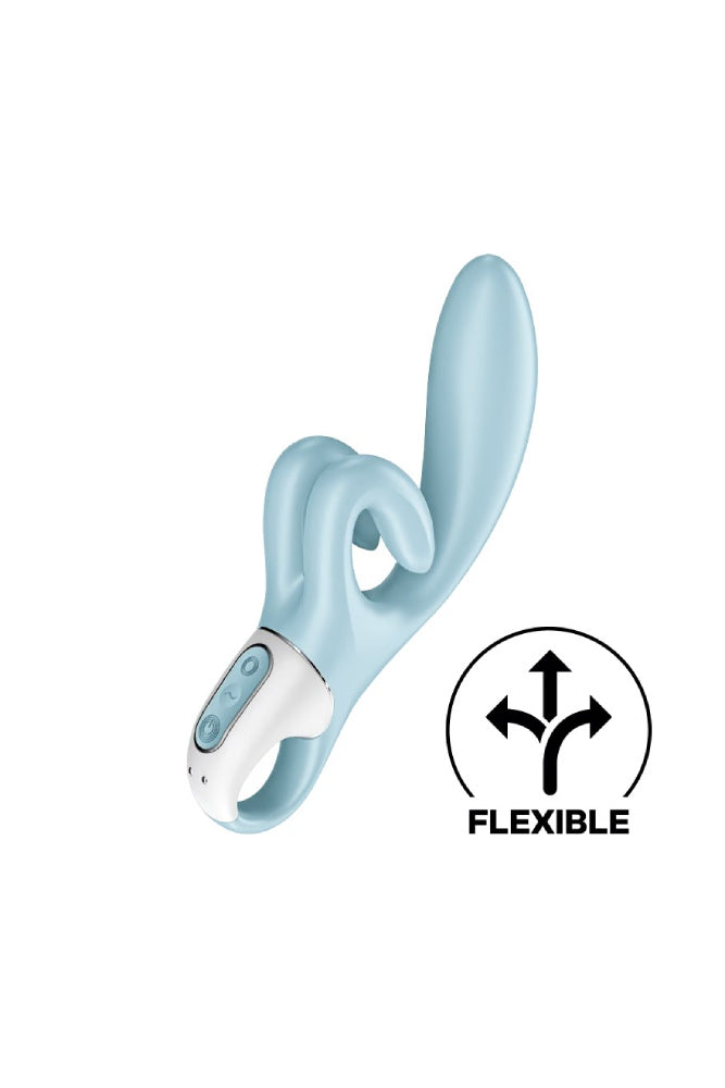 Satisfyer - Touch Me Rabbit Vibrator - Blue - Stag Shop