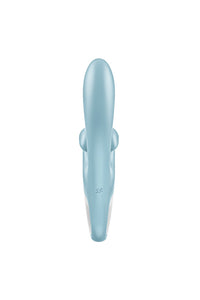Thumbnail for Satisfyer - Touch Me Rabbit Vibrator - Blue - Stag Shop