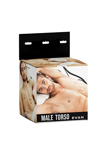 Savage Me - Evan Male Torso With Flexible Dildo - Stag Shop