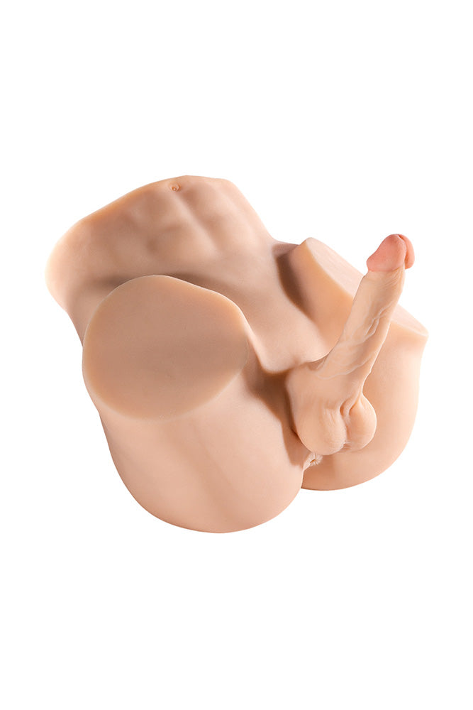 Savage Me - Lucas Male Torso With Flexible Dildo - Stag Shop