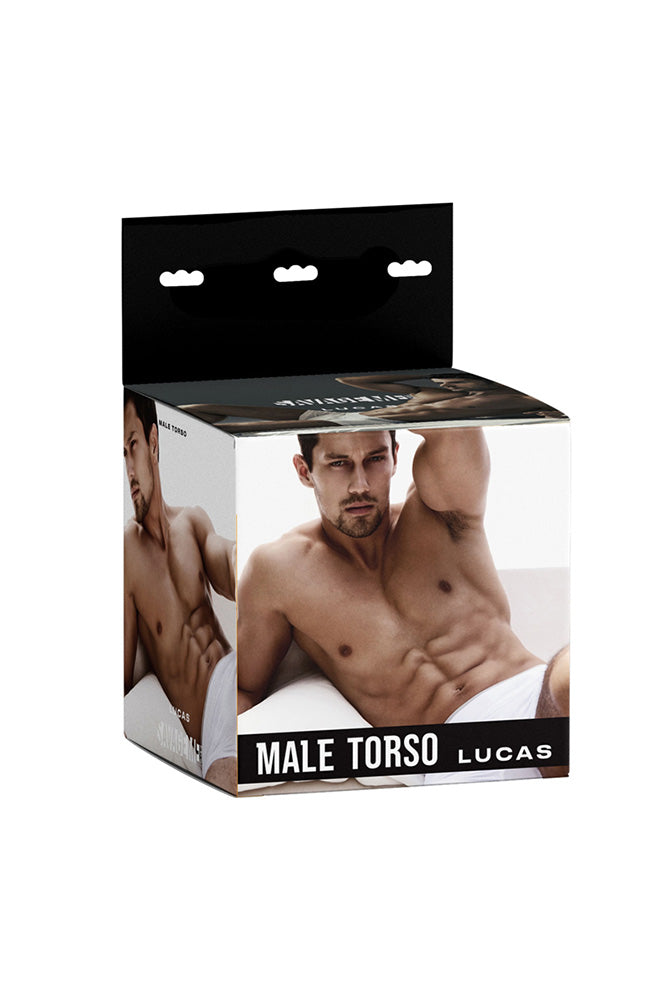 Savage Me - Lucas Male Torso With Flexible Dildo - Stag Shop