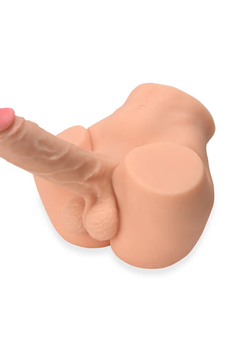 Savage Me - Rico Male Torso With Flexible Dildo - Stag Shop