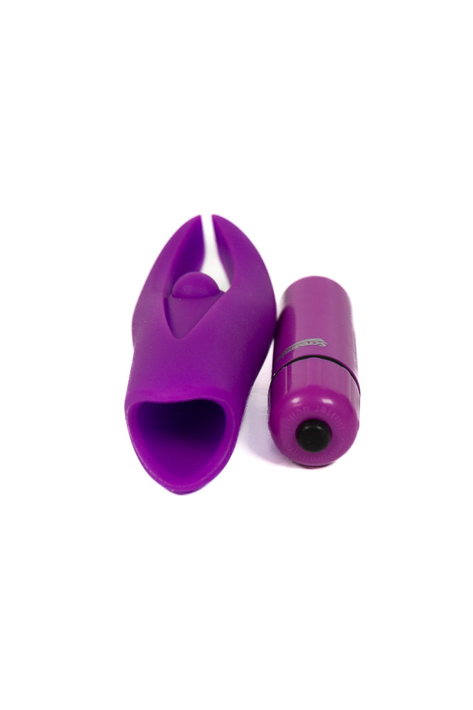 Screaming O - Screamin Demon 4B - Vibrating Bullet with Textured Sleeve - Grape - Stag Shop