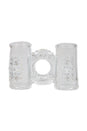 Screaming O - Double Wammy 4B Dual Vibrating Cock Ring - Blueberry - Stag Shop