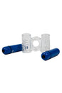 Screaming O - Double Wammy 4B Dual Vibrating Cock Ring - Blueberry - Stag Shop
