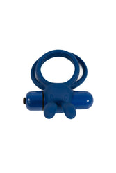 Screaming O - O Hare XL 4T Vibrating Double Cock Ring - Blueberry - Stag Shop