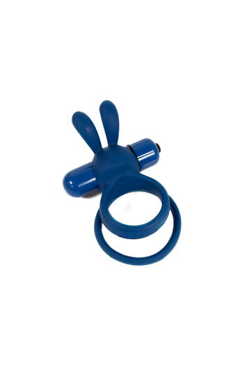 Screaming O - O Hare XL 4T Vibrating Double Cock Ring - Blueberry - Stag Shop