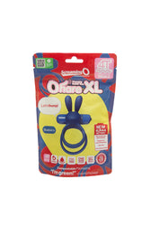 Screaming O - O Hare XL 4T Vibrating Double Cock Ring - Blueberry - Stag Shop