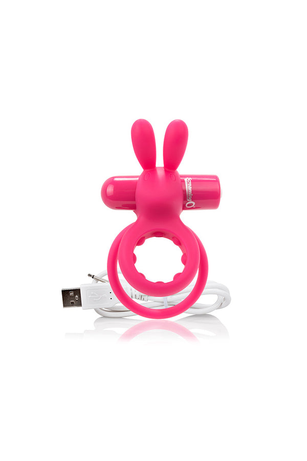 Screaming O - Charged - O Hare Rechargeable Rabbit Cock Ring - Stag Shop