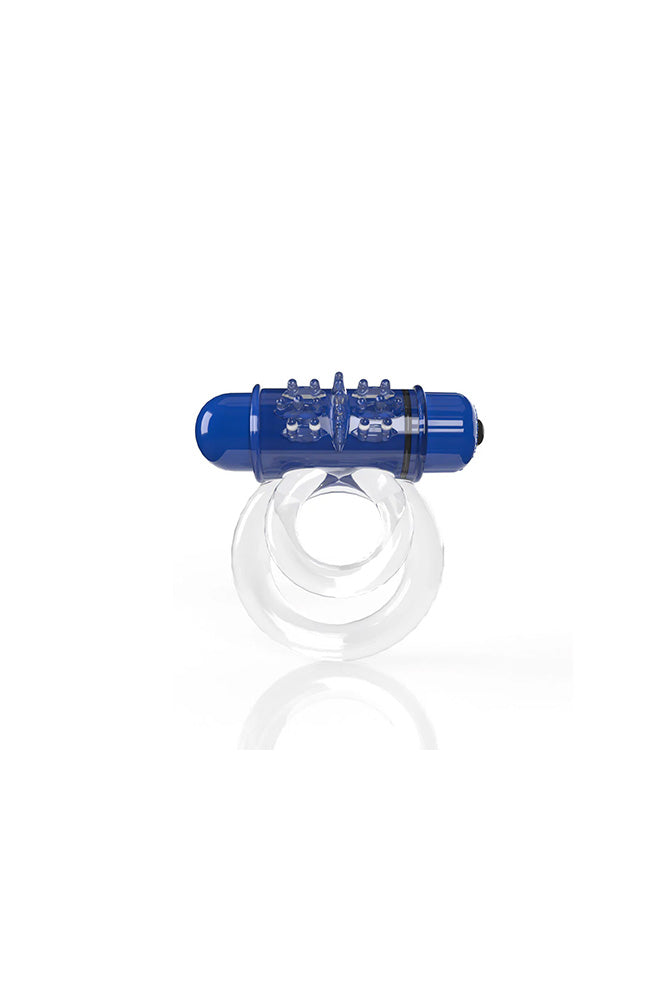 Screaming O - 4B Double O6 Vibrating Double Cock Ring - Various Colors