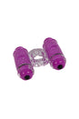 Screaming O - Double Wammy 4T Dual Vibrating Cock Ring - Grape - Stag Shop