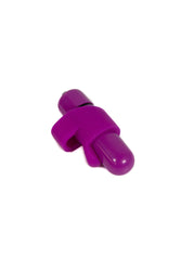Screaming O - Fing O Slim 4T Vibrating Finger Bullet - Grape - Stag Shop