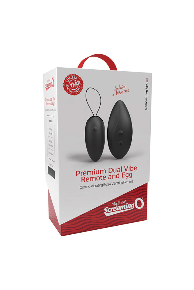 Screaming O - My Secret Vibrating Remote Control Egg & Flex Vibe - Stag Shop
