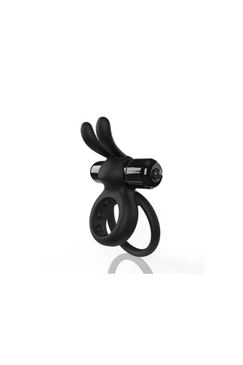 Screaming O - 4B O Hare Vibrating Rabbit Double Cock Ring - Various Colors - Stag Shop
