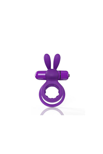 Screaming O - 4B O Hare Vibrating Rabbit Double Cock Ring - Various Colors - Stag Shop