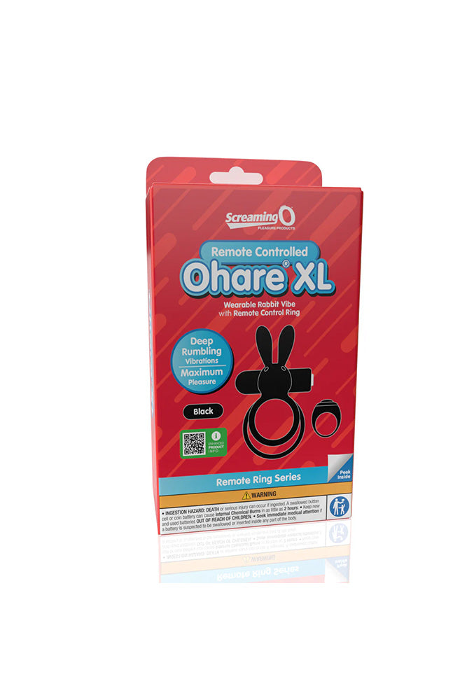 Screaming O - O Hare XL Remote Controlled Vibrating Cock Ring - Various Colors - Stag Shop