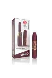 Screaming O - My Secret - Premium Lipstick Vibrator Bullet With 4 Attachments - Merlot - Stag Shop