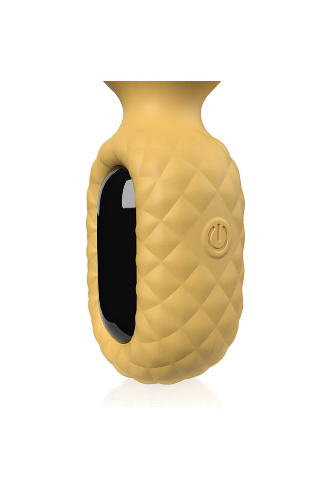 Screaming O - Cuties - Rebound Mini Wand Vibrator - Yellow - Stag Shop