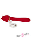 X-Gen - Secret Kisses - Rosegasm Lingo Dual-Ended Vibrator - Red - Stag Shop
