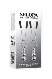 Thumbnail for Selopa - Beaded Nipple Clamps - Assorted Colours - Stag Shop