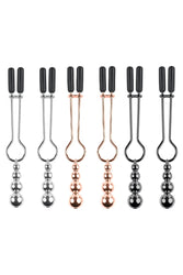 Selopa - Beaded Nipple Clamps - Assorted Colours - Stag Shop