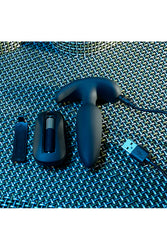 Selopa - Black Beauty Remote Controlled Butt Plug - Black - Stag Shop