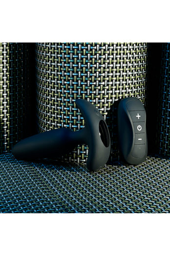 Selopa - Black Beauty Remote Controlled Butt Plug - Black - Stag Shop