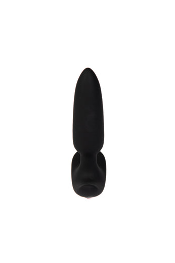 Selopa - Black Beauty Remote Controlled Butt Plug - Black - Stag Shop