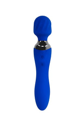 Selopa - Blue Belle Double Ended Wand Vibrator - Blue - Stag Shop