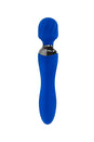 Selopa - Blue Belle Double Ended Wand Vibrator - Blue - Stag Shop