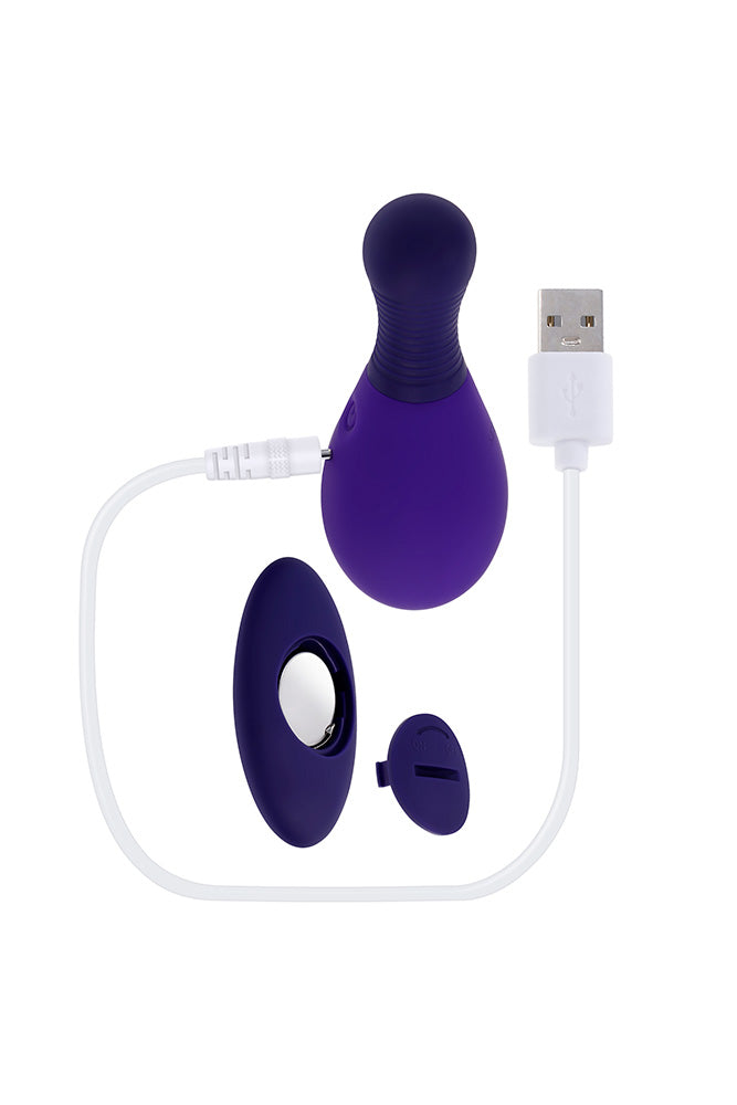 Selopa - Egg Me On Remote Control Egg VIbrator - Purple - Stag Shop